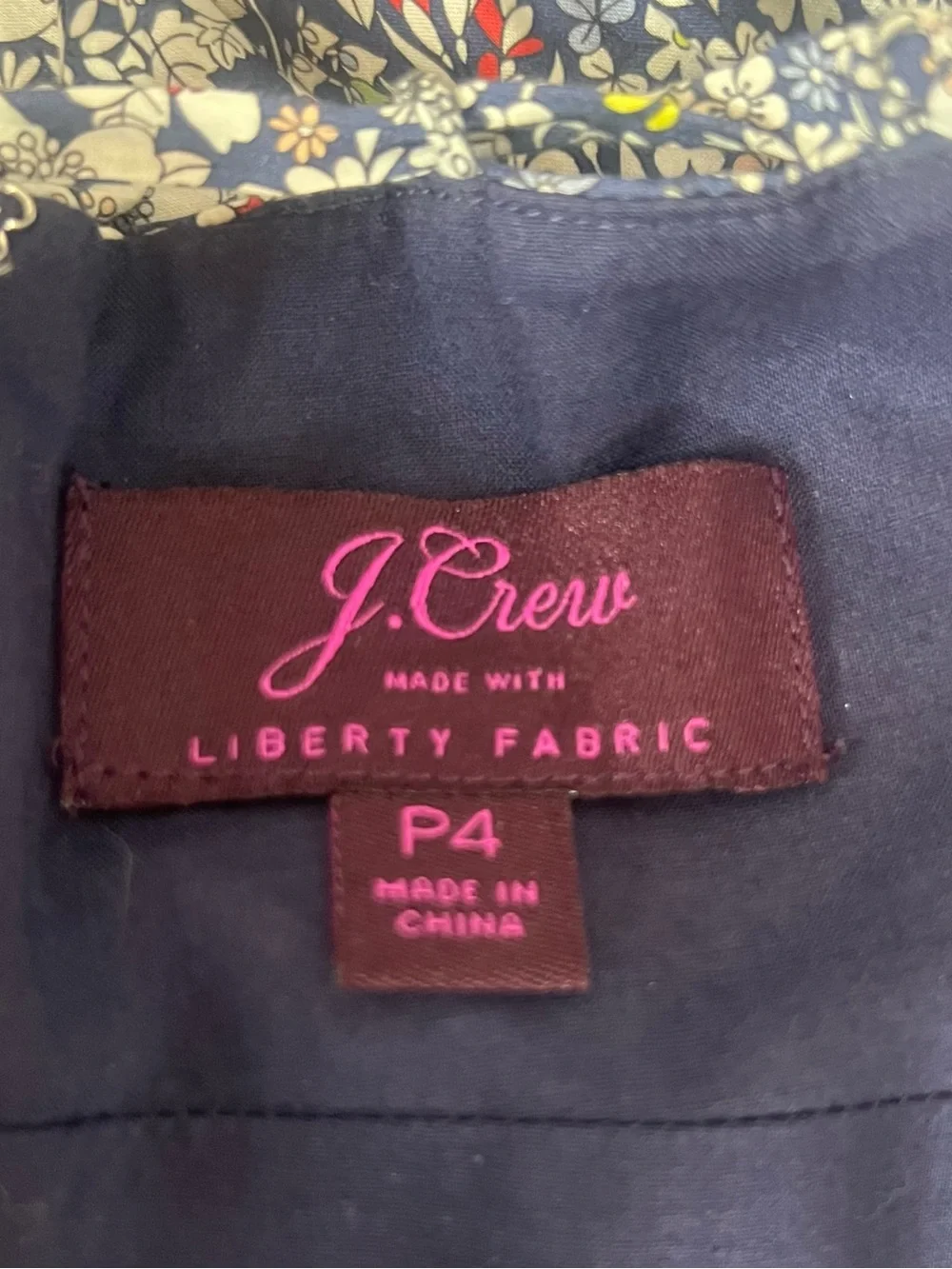 J. Crew lightweight navy